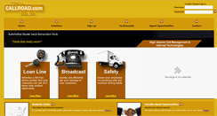 Desktop Screenshot of callroad.com